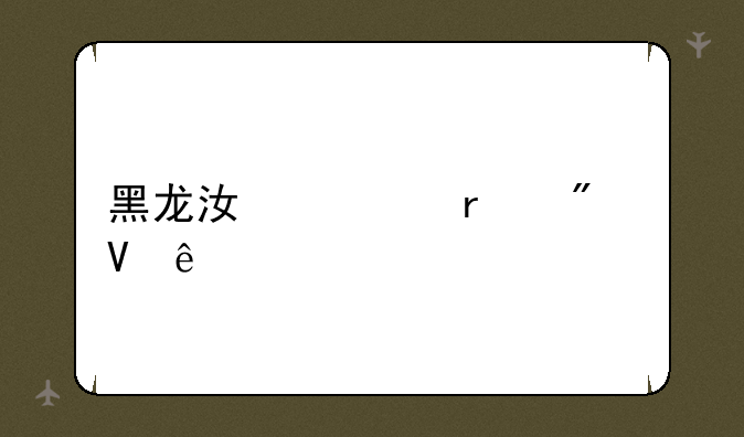 黑龙江一本分数线