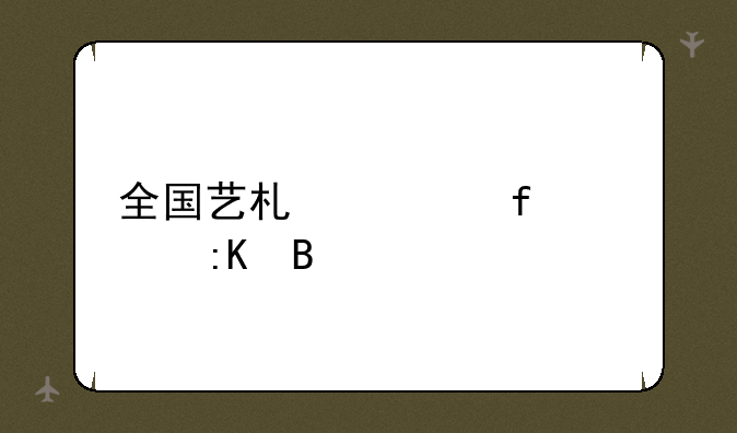 全国艺术类院校排名